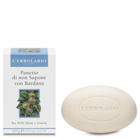 L'erbolario Panetto di non Sapone per Pelli Miste e Grasse