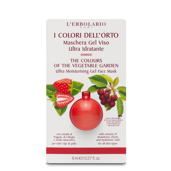 L'erbolario Maschera Gel Viso Ultra Idratante I Colori dell'Orto