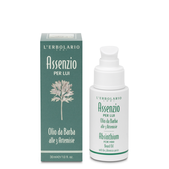 L'erbolario Olio da Barba Assenzio per Lui