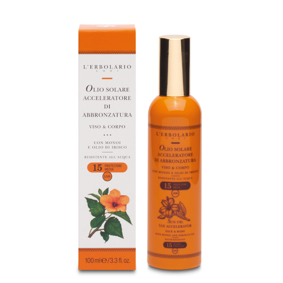 L'erbolario Olio Solare Acceleratore di Abbronzatura SPF 15