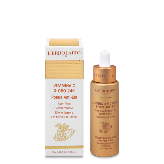 L'erbolario Siero Viso Vitamina C & Oro 24K