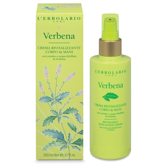 L'erbolario Crema Rivitalizzante Corpo & Mani Verbena