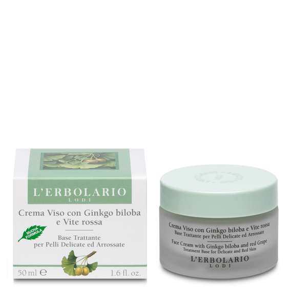 L'erbolario Crema Viso Anti Rossore per Pelli Delicate