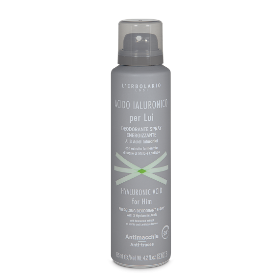 L'erbolario Deodorante Spray Acido Ialuronico per Lui