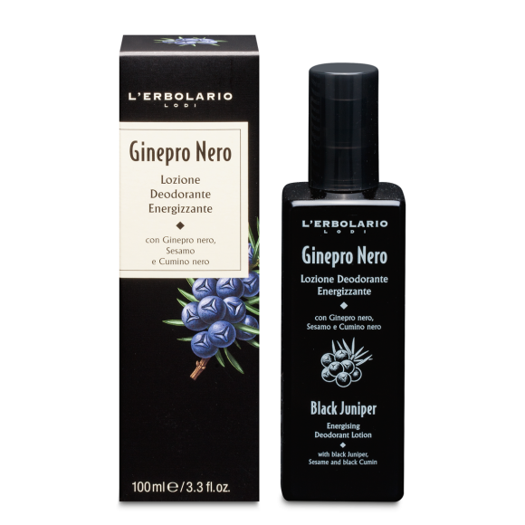 L'erbolario Lozione Deodorante Energizzante Ginepro Nero