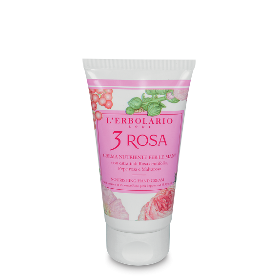 L'erbolario Crema Nutriente per le Mani 3 Rosa