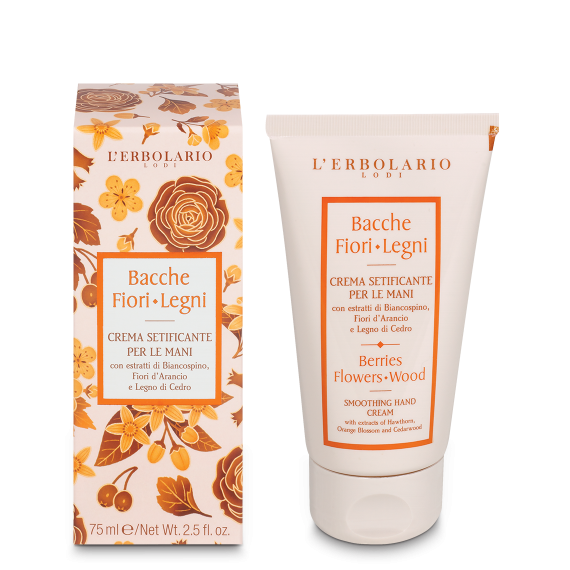 L'erbolario Crema Setificante per le Mani Bacche Fiori Legni