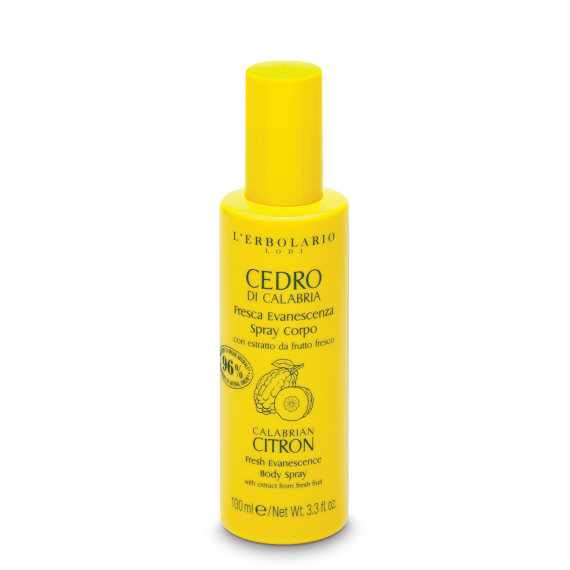 L'erbolario Fresca Evanescenza Spray Corpo Cedro di Calabria