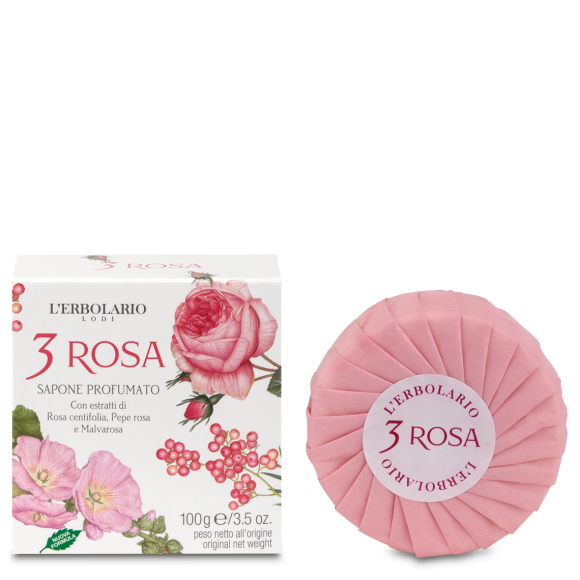 L'erbolario Sapone 3 Rosa