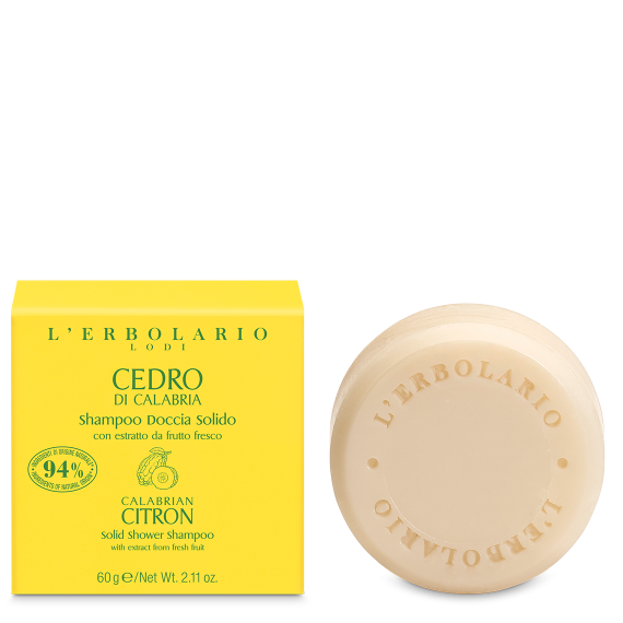 L'erbolario Shampoo Doccia Solido Cedro di Calabria