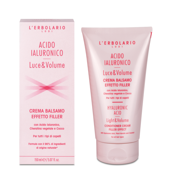 L'erbolario Crema Balsamo Effetto Filler Acido Ialuronico Luce&Volume Offerta per la Festa della Mamma