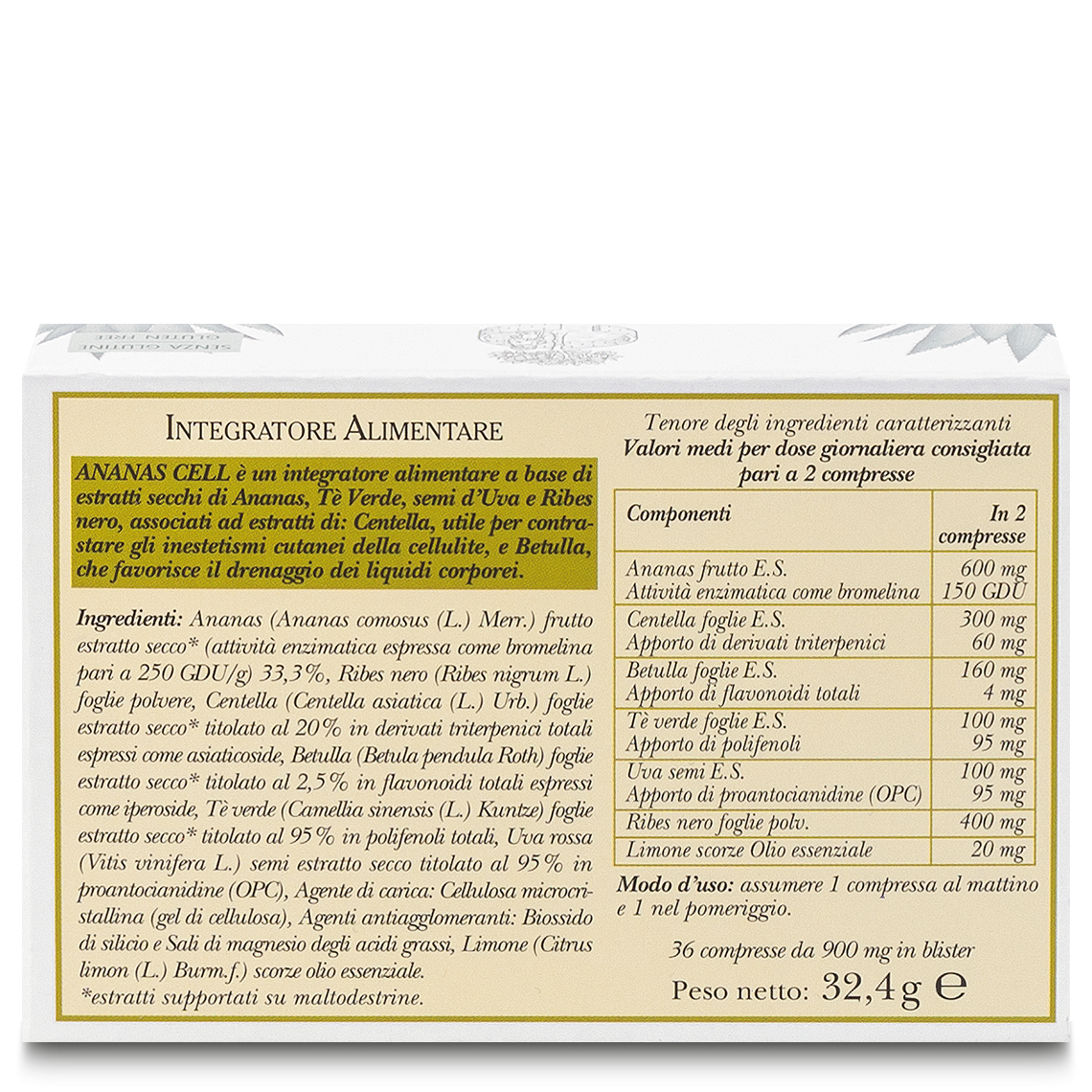 L'erbolario Integratore Ananas Cell Sottocosto