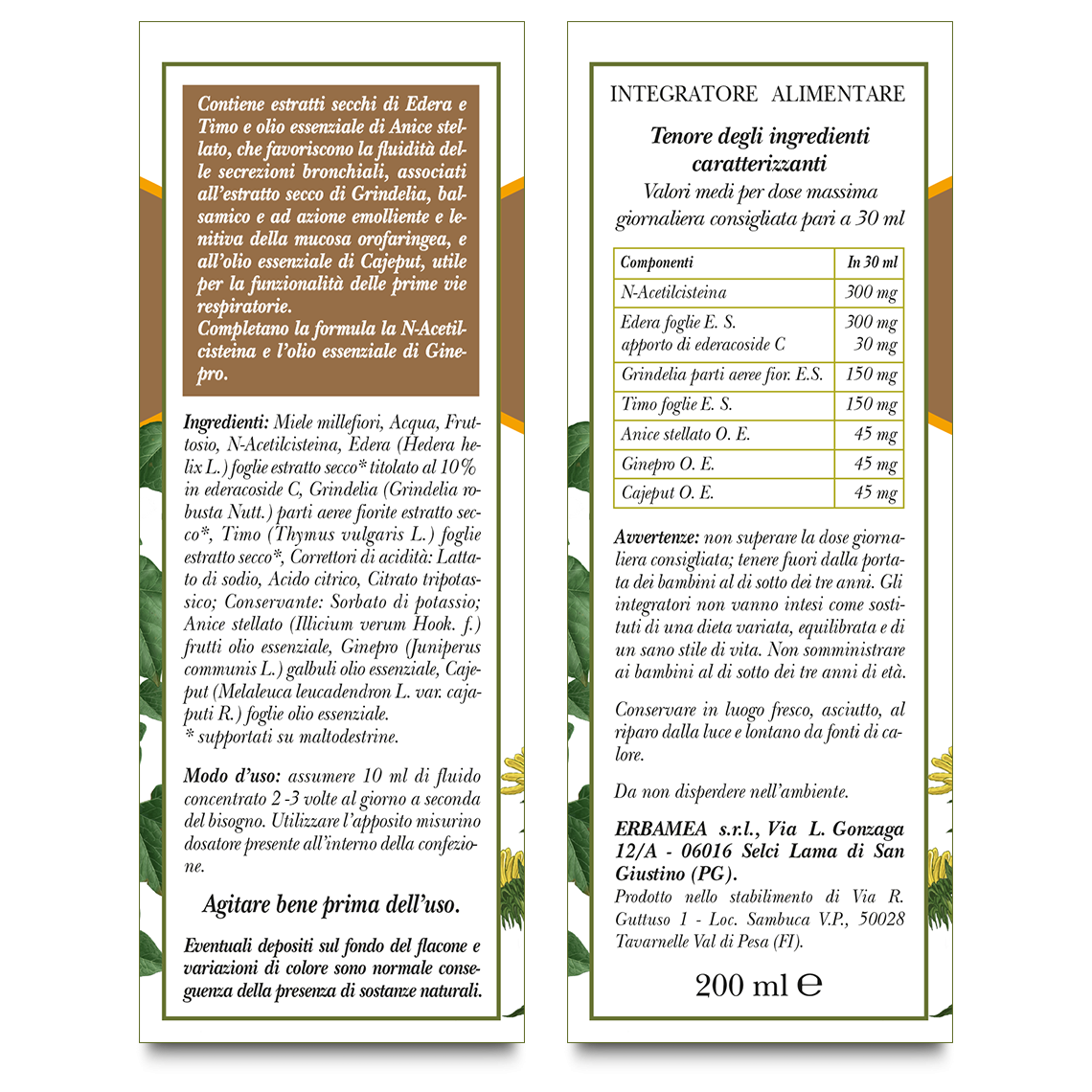 L'erbolario Fluid-Tus Fluido Concentrato Balsamia Economico