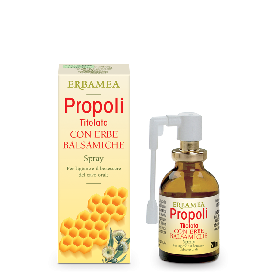 L'erbolario Spray con Erbe Balsamiche Propoli Titolata Offerta per la Festa della Mamma