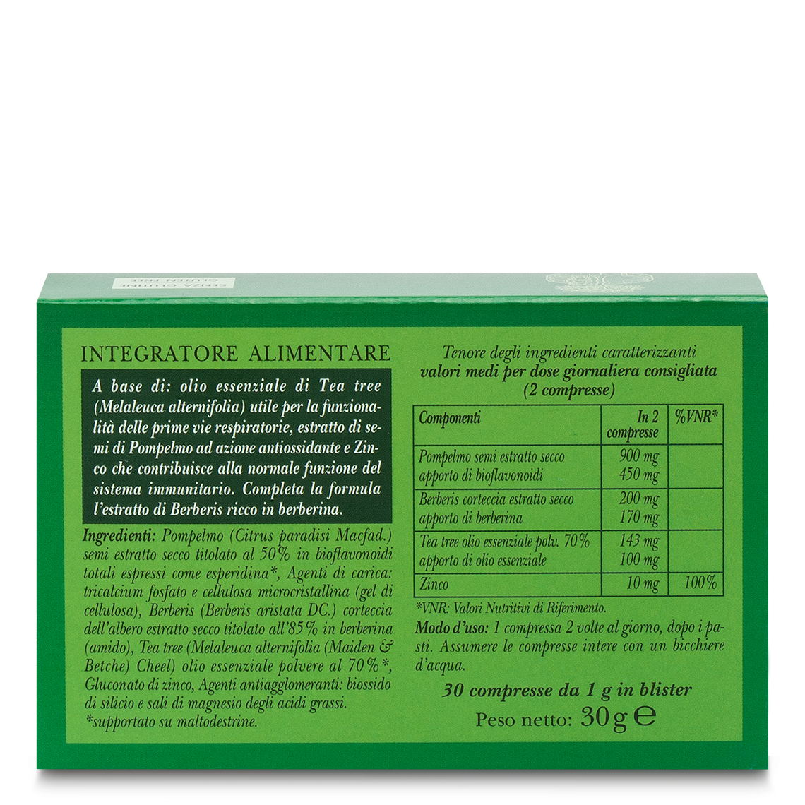 L'erbolario Integratore Tea Tree Offerta settimanale