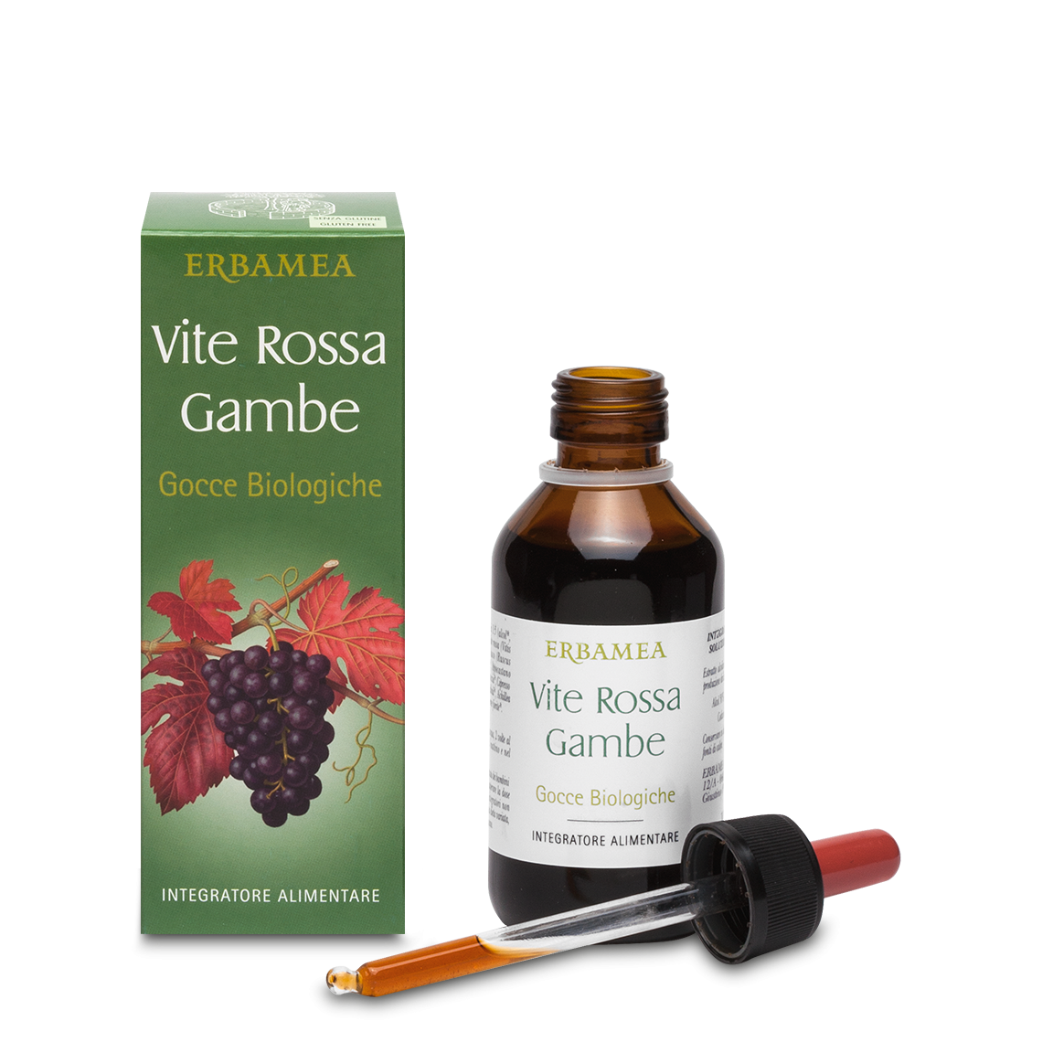 L'erbolario Gocce Biologiche Vite Rossa Gambe Rilascio limitato