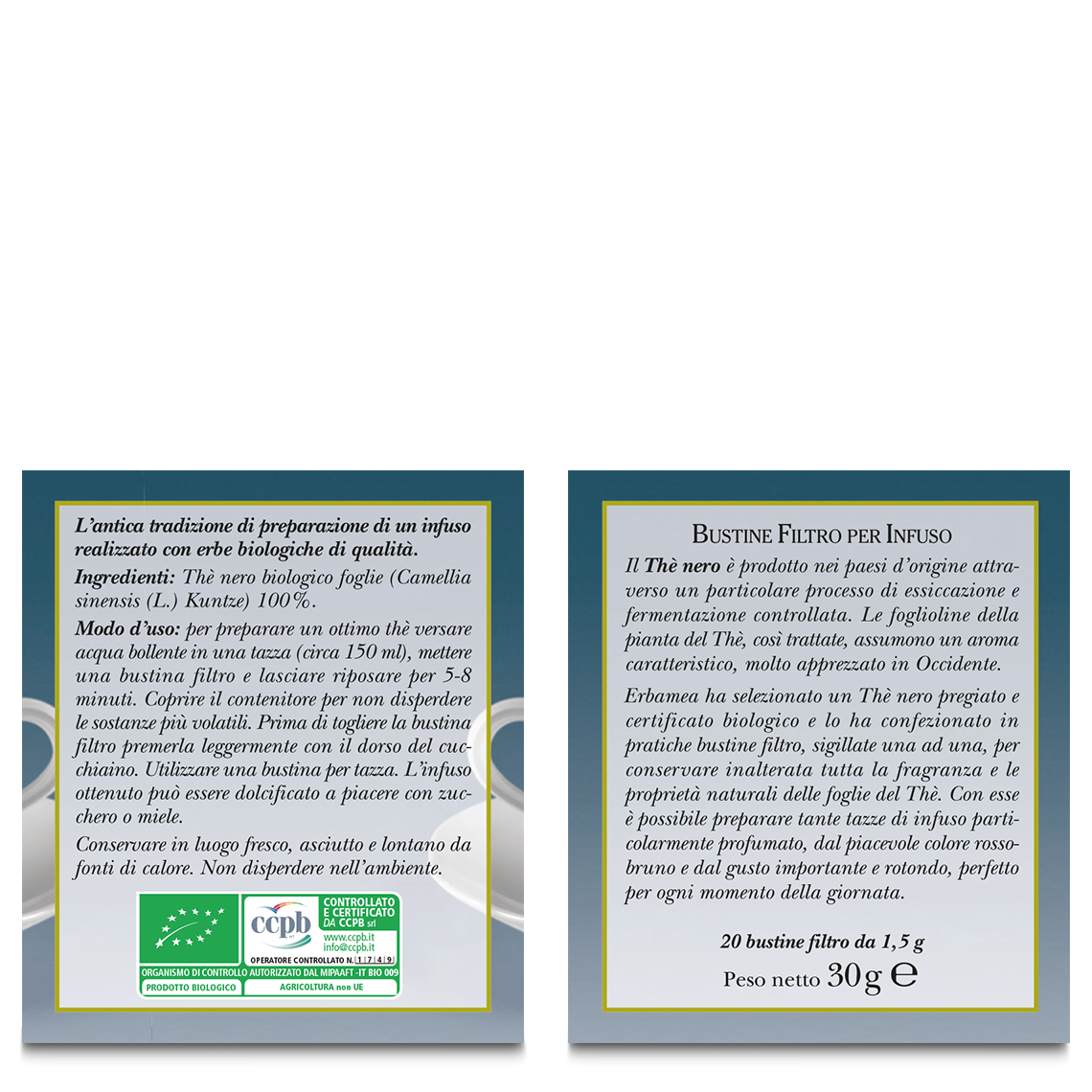 L'erbolario Infuso al Thè Nero Promozione temporanea