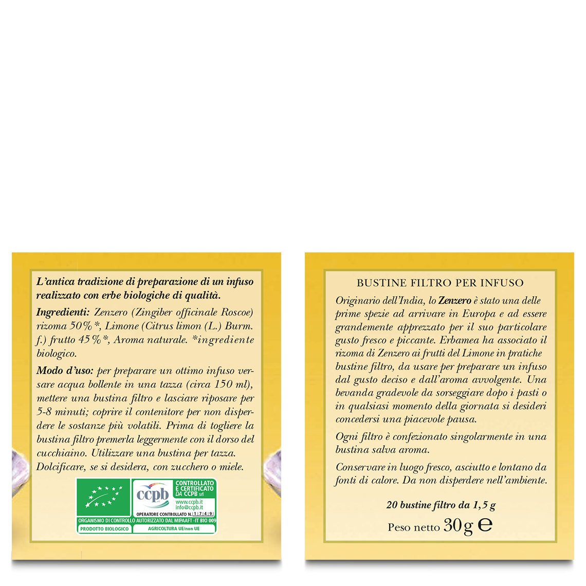 L'erbolario Infuso Zenzero e Limone Super sconto