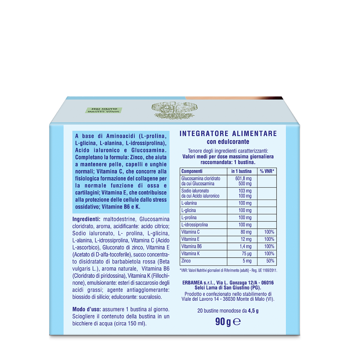 L'erbolario Integratore Dermal Advanced Promozione Limitata