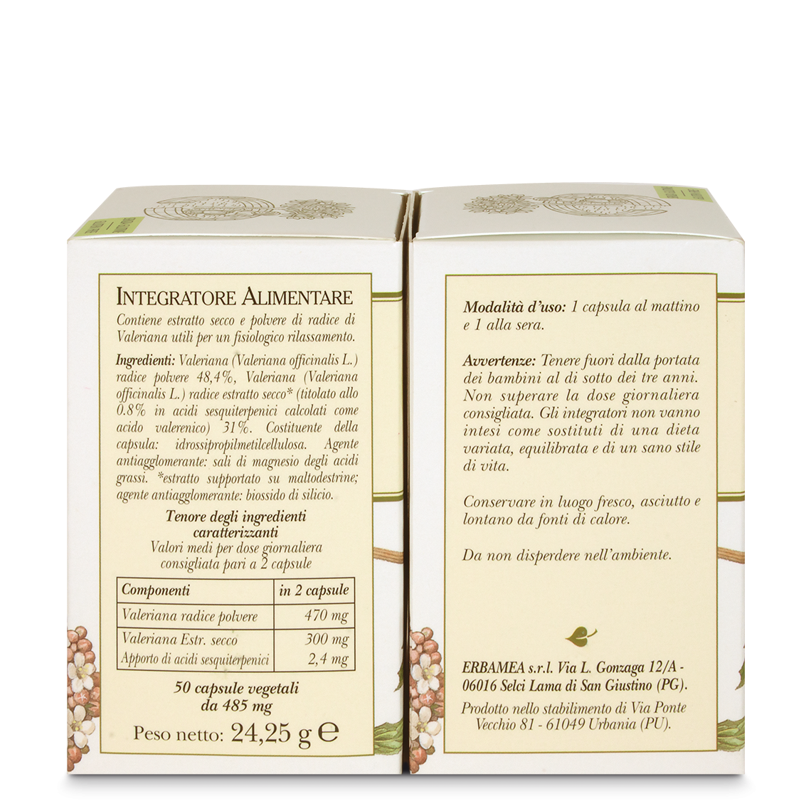 L'erbolario Integratore Valeriana Outlet