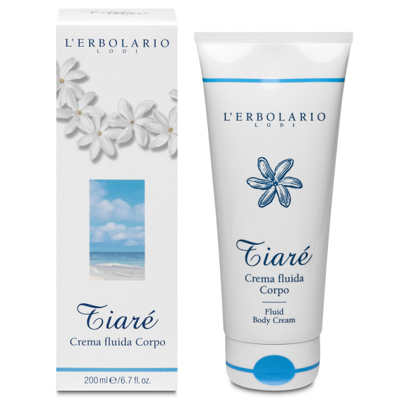L'erbolario Crema Fluida per il Corpo Tiaré