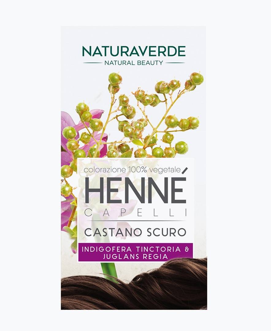 Naturaverde HENNÉ CASTANO SCURO Sottocosto
