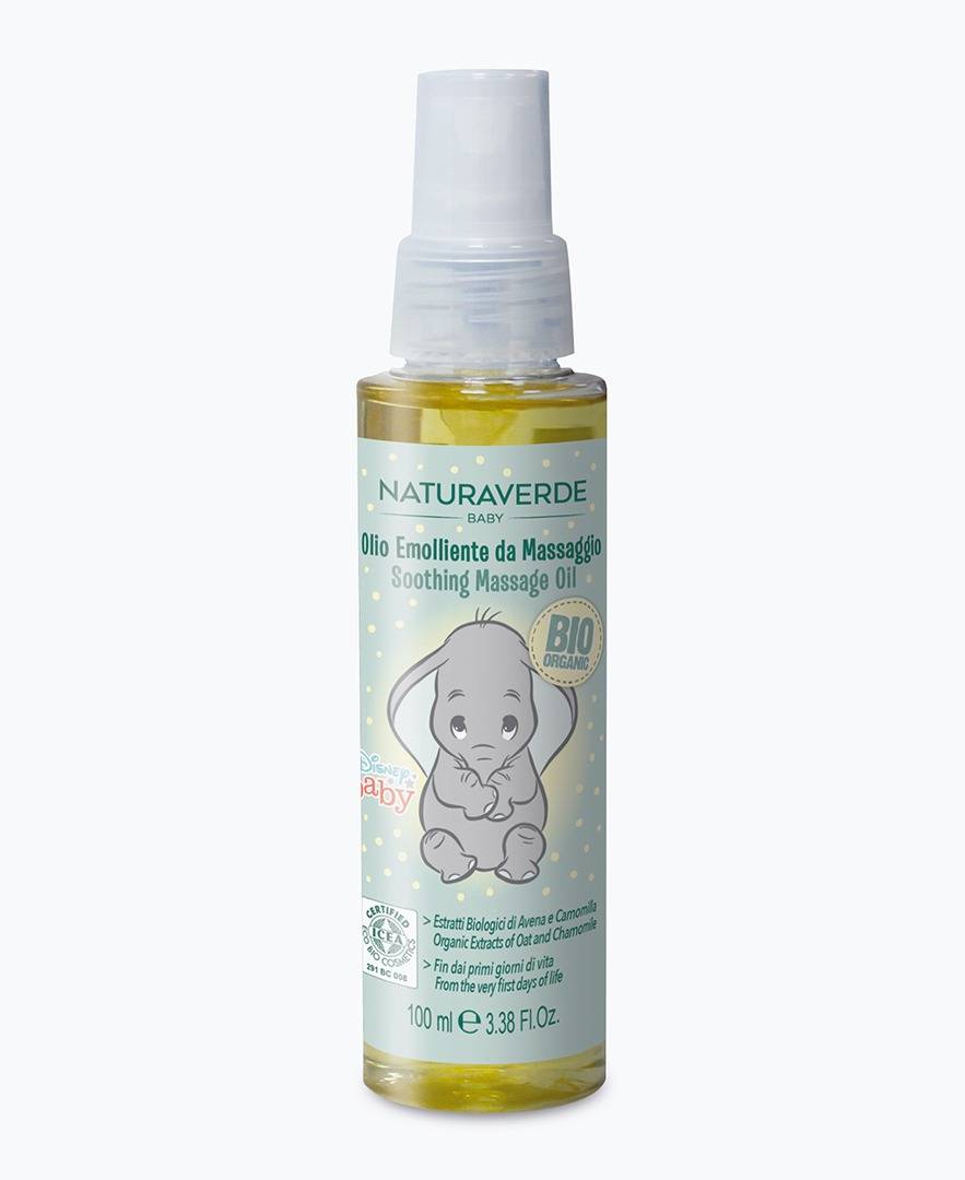 Naturaverde DISNEY BABY OLIO EMOLLIENTE DA MASSAGGIO Nuovo