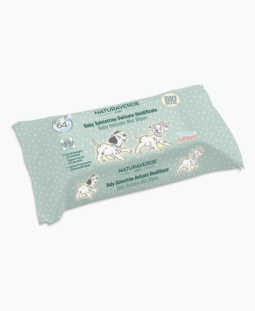 Naturaverde DISNEY BABY SALVIETTINE ULTRA SOFT 64 PZ Qualità