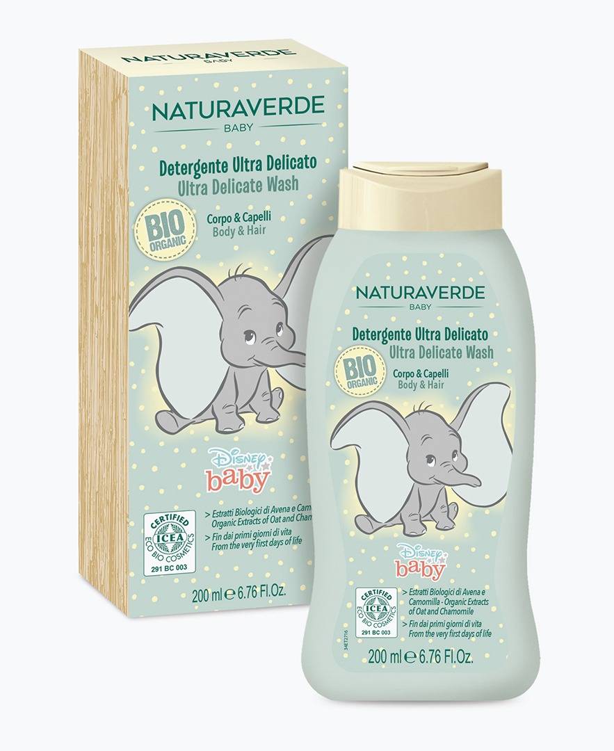 Naturaverde DISNEY BABY DETERGENTE ULTRA DELICATO CORPO E CAPELLI 200ML