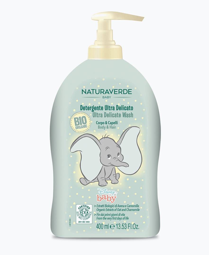 Naturaverde DISNEY BABY DETERGENTE ULTRA DELICATO CORPO E CAPELLI 400ML