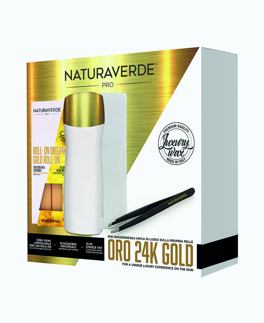 Naturaverde GIFT SET DEPILAZIONE ORO 24K