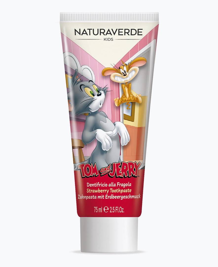 Naturaverde TOM E JERRY DENTIFRICIO ALLA FRAGOLA Italy