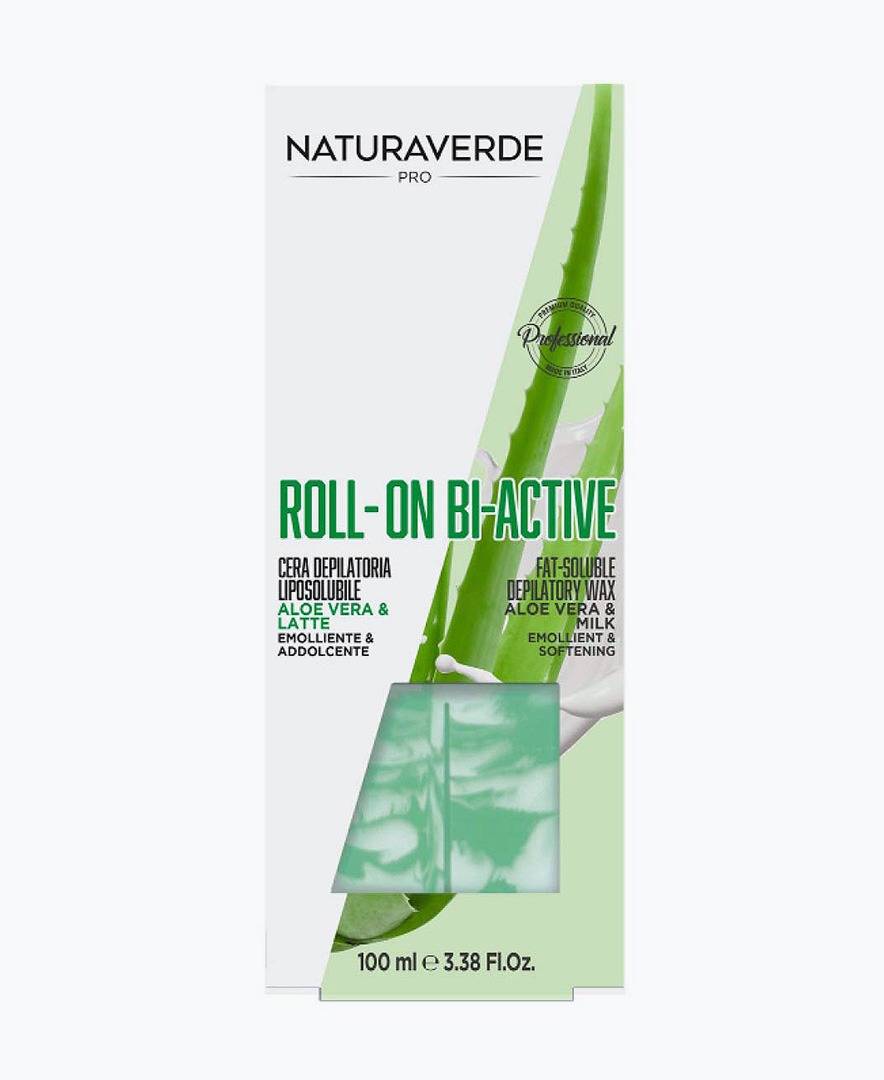 Naturaverde CERA ROLL ON BI-ACTIVE ALOE VERA E LATTE 100ml