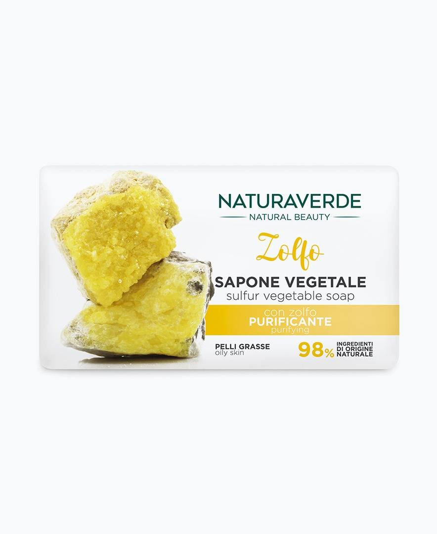 Naturaverde SAPONE SOLIDO ZOLFO Presa