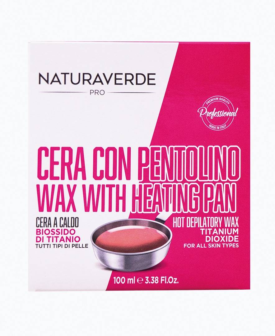Naturaverde PENTOLINO CON CERA DEPILATORIA A CALDO 100gr