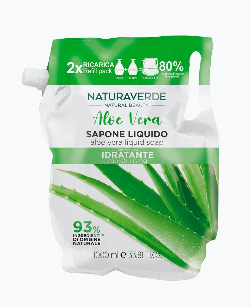 Naturaverde RICARICA SAPONE LIQUIDO ALOE VERA 1000ml