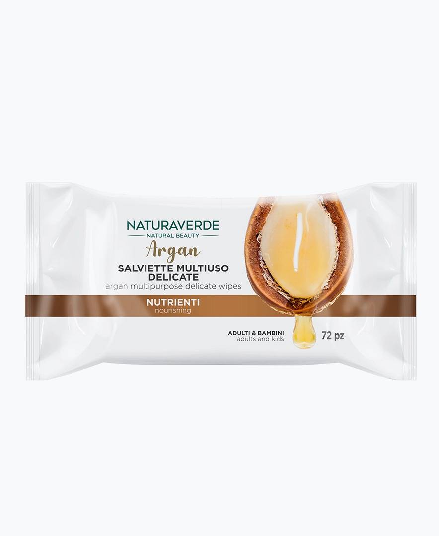 Naturaverde SALVIETTE MULTIUSO DELICATE ARGAN Saldi Di Fabbrica