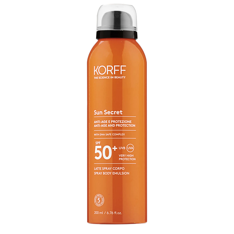 Korff Sun secret latte spray corpo spf50+ Offerta