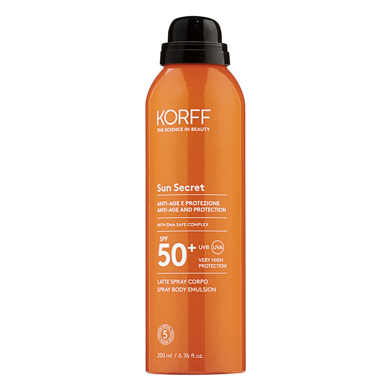 Korff Sun secret latte spray corpo spf50+ Offerta