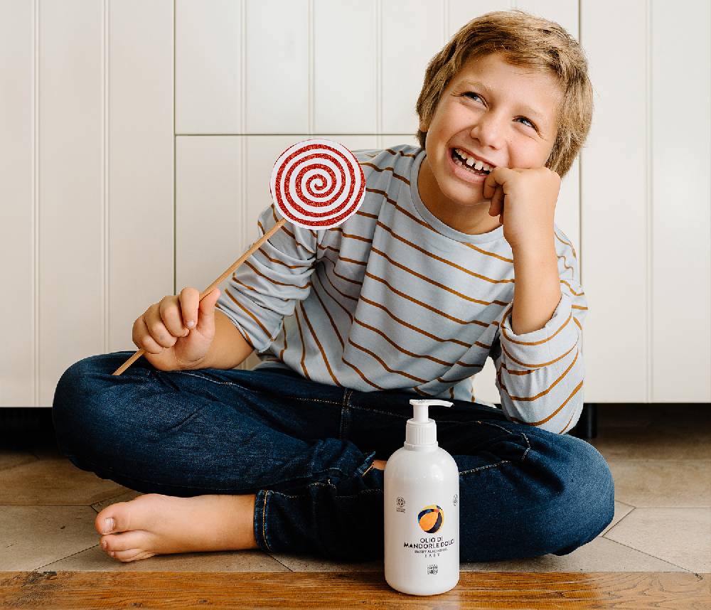 Linea Mammababy Olio di Mandorle Dolci BabyCosmos Natural In Linea
