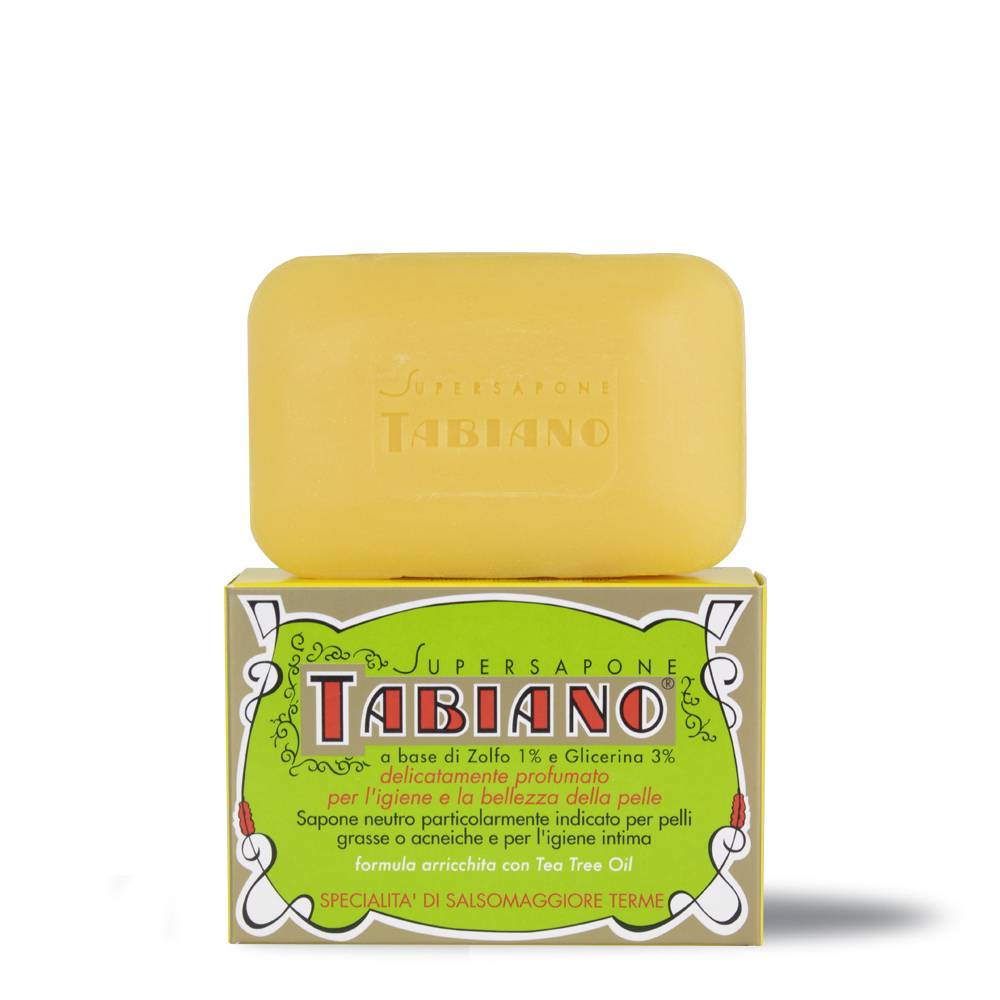 Pilogen Carezza Super Sapone Tabiano allo Zolfo 125g - Linea Supersapone Tabiano