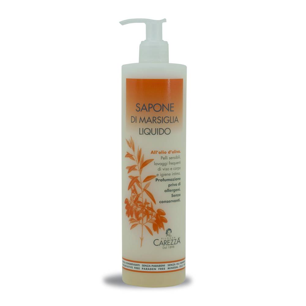 Pilogen Carezza Sapone di Marsiglia Liquido 500ml - Marsiglia Vendita Calda
