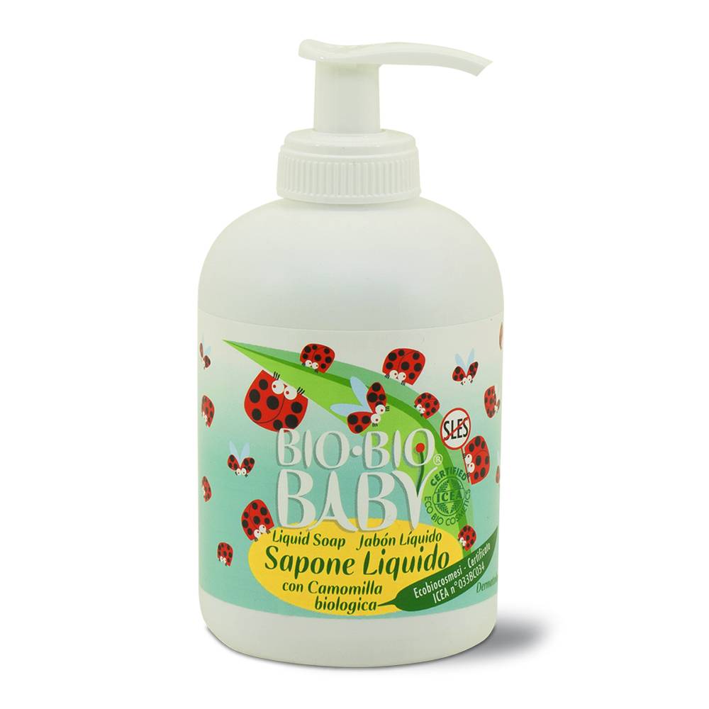 Pilogen Carezza Sapone Liquido con Camomilla e Aloe Vera 300ml - Bio Bio Baby