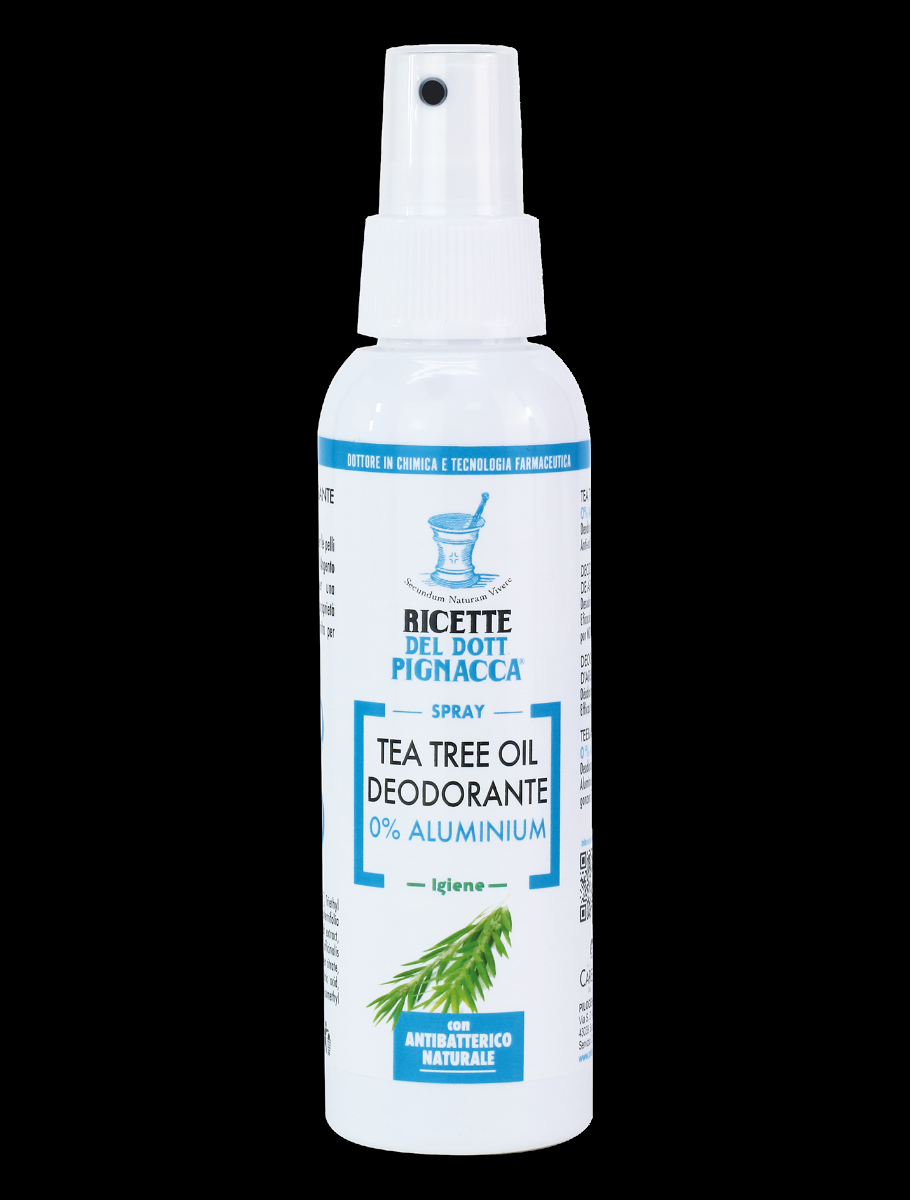 Pilogen Carezza Tea Tree Oil Deodorante Ultra Delicato 100ml - Ricette del Dott. Pignacca