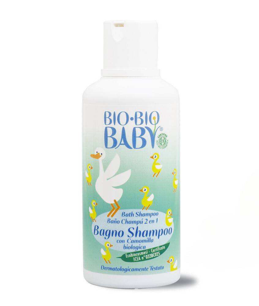 Pilogen Carezza Bagno Shampoo con Camomilla e Aloe Vera 500ml - Bio Bio Baby