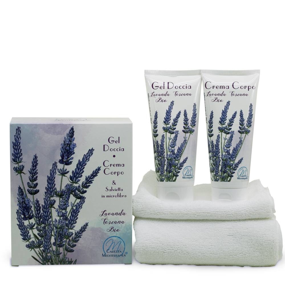 Pilogen Carezza Confezione regalo Lavanda Toscana - Carezza Mediterranea