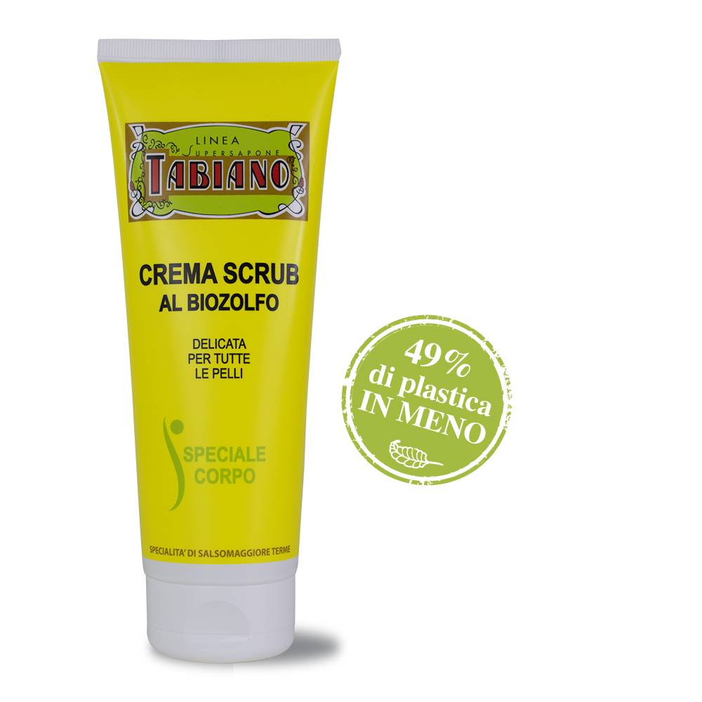 Pilogen Carezza Crema Scrub Corpo 250ml - Linea Supersapone Tabiano