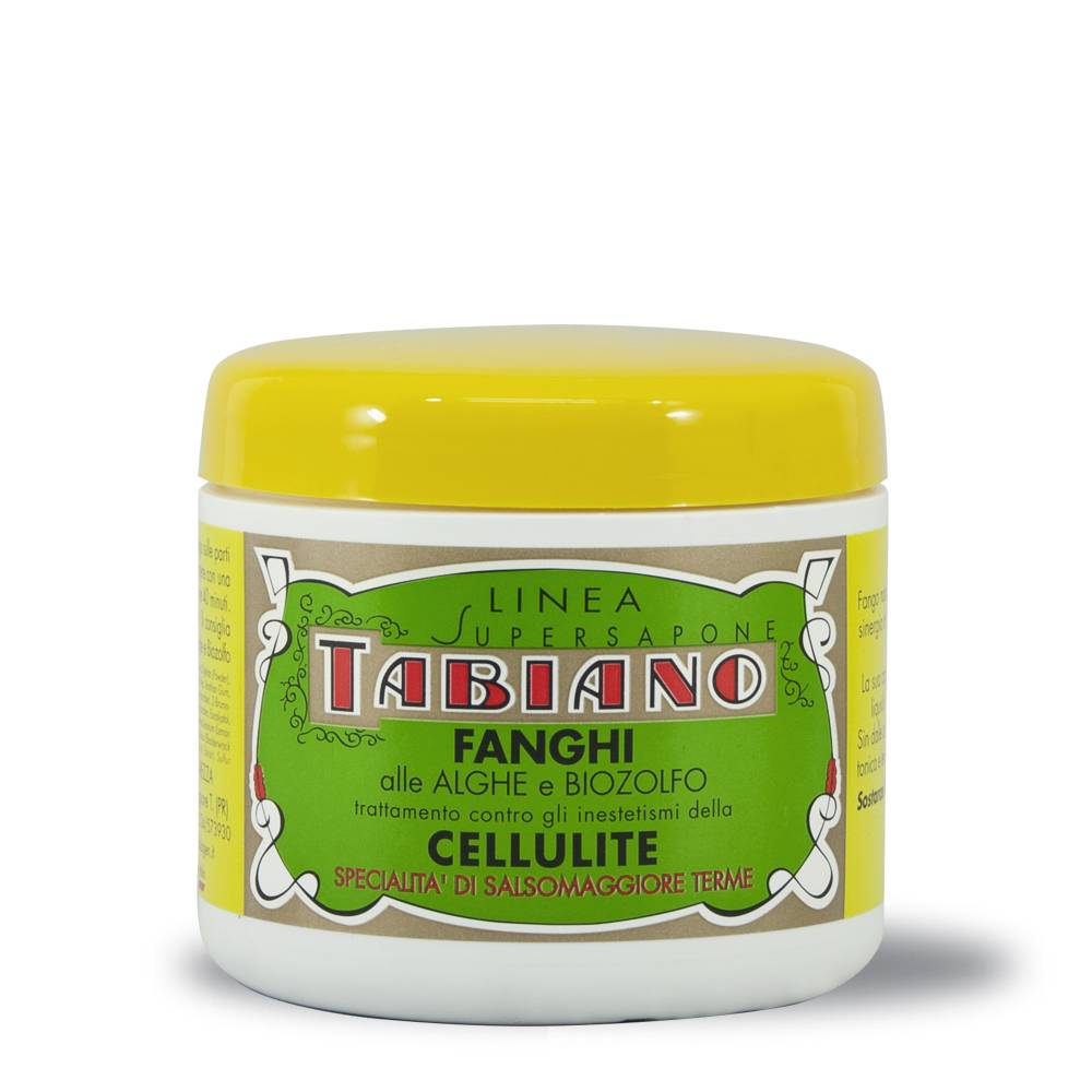 Pilogen Carezza Fanghi Cellulite alle Alghe e Biozolfo 500ml - Linea Supersapone Tabiano