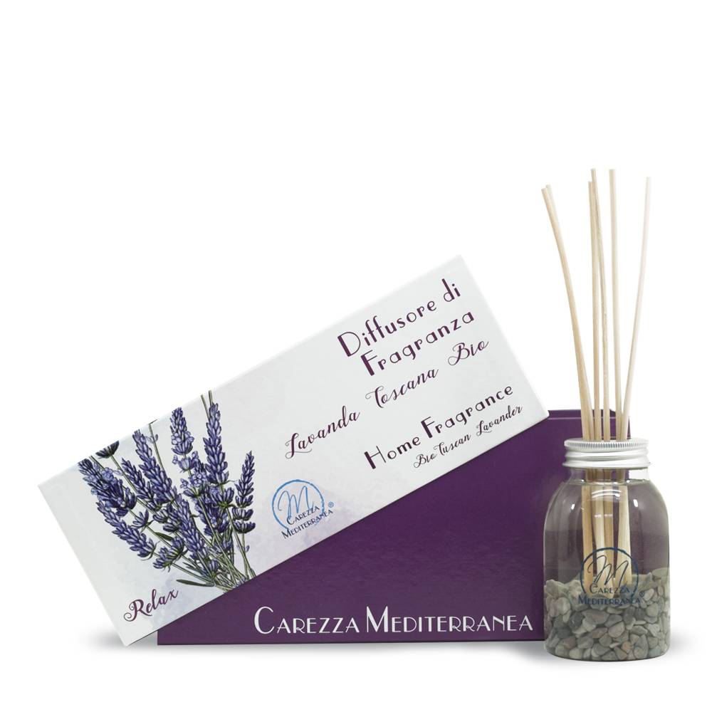 Pilogen Carezza Diffusore di Fragranza alla Lavanda Toscana 180ml - Carezza Mediterranea