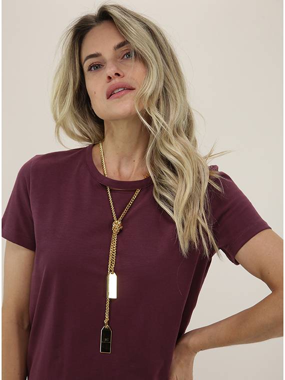 ELISABETTA FRANCHI T-Shirt Sostegno trimestrale